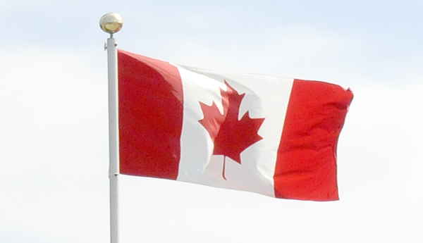 Bandera Canadiense.