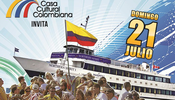 Colombianos celebrarán independencia con crucero.