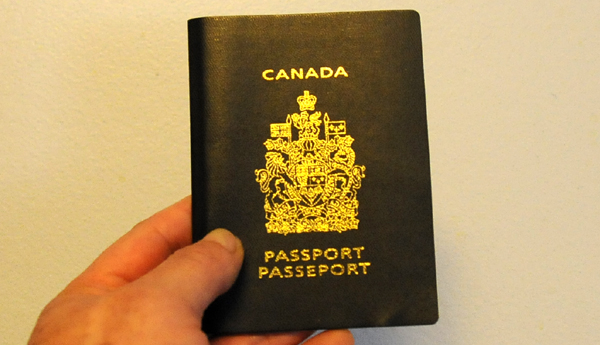 Pasaporte Canadiense.