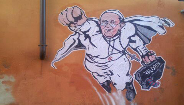 Papa Francisco el “Superman”