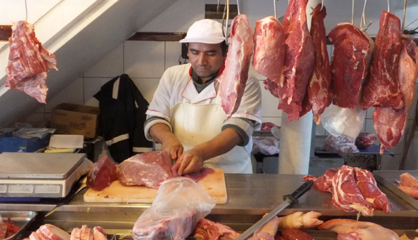 En los últimos años la carne ha tenido un aumento del 16,8 por ciento. Foto: V. AGUILAR.