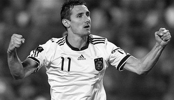 Miroslav Klose es el máximo anotador en la historia de los mundiales. Foto FIFA.