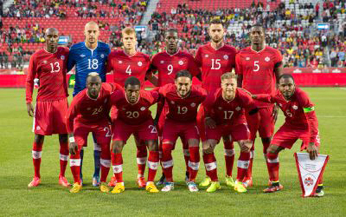 La selección canadiense de fútbol derrotó a  Jamaica por 3-1. 
