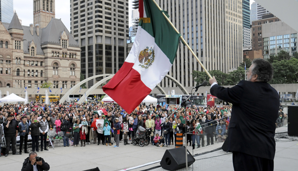El Embajador Mauricio Toussaint, Cónsul General de México en Toronto. Foto: V. Aguilar.