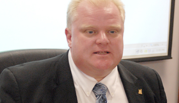 Rob Ford, actual alcalde de Toronto. Foto: VICTOR AGUILAR.