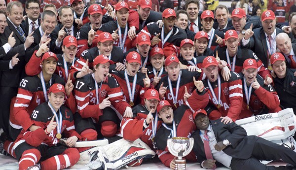 Canadá gana medalla de oro en Mundial de Hockey  Juvenil. Foto: Canada Hockey.