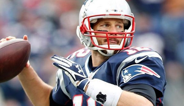 El Quarterback de New England, Tom Brady. Foto:NFL