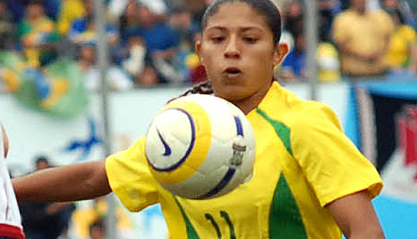 La máxima anotadora de los Panamericanos, Cristiane Rozeira (Brasil).