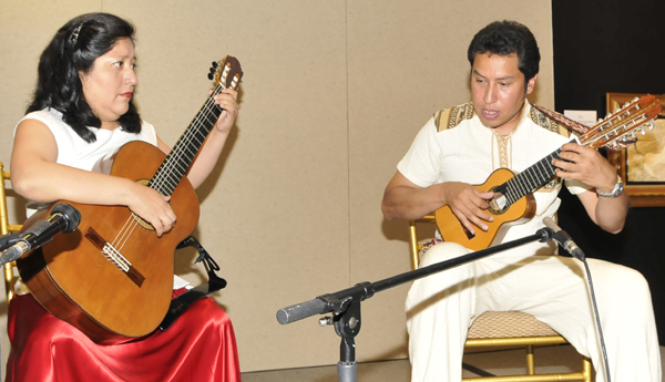 Sonia Hernández y Federico Tarazona ofrecieron un gran recital.Foto: V. Aguilar.