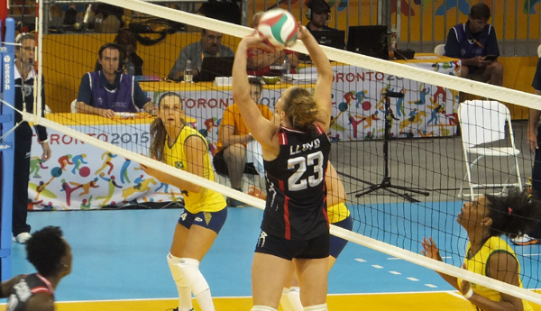 Brasil venció a Estados Unidos en voleibol femenino. Foto: V. A.