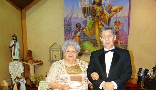 Alfonso y Laura Villarroel celebraron 50 años de casados,