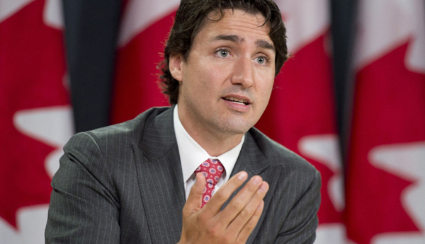 El primer ministro de Canadá, Justin Trudeau.