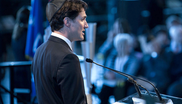 El Primer Ministro de Canadá, Justin Trudeau.
