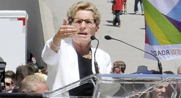 La primera ministro de Ontario Kathleen Wynne. Foto: V.Aguilar.