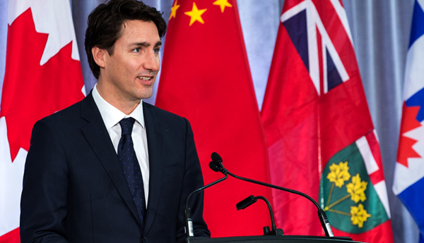 El Primer Ministro de Canadá, Justin Trudeau. Foto: OPM.